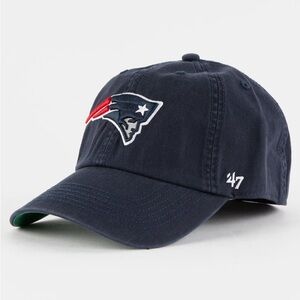 New England Patriots Sure Shot Franchise Hat – Adjustable, Navy